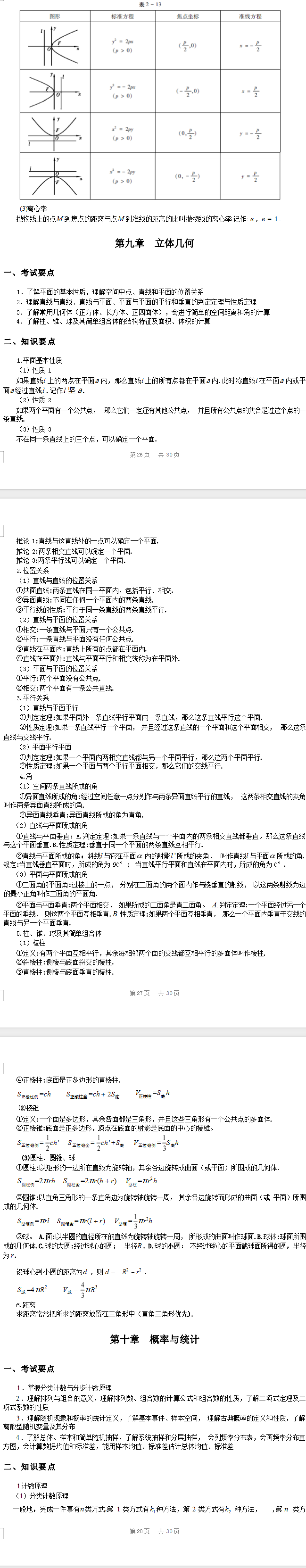 江西省三校生對口升學考試說明