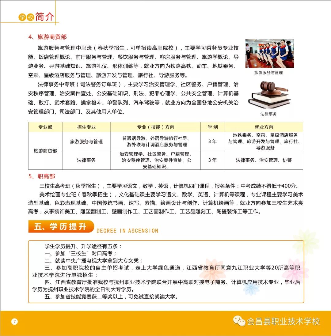 會昌職業技術學校學歷提升