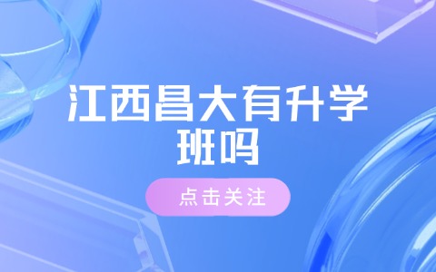 江西昌大有升學班嗎